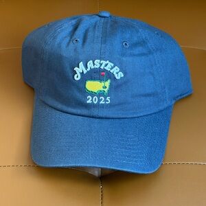 Masters Blue Hat with Yellow Embroidery